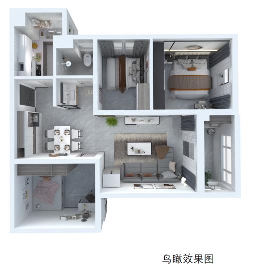 鳥瞰效果圖