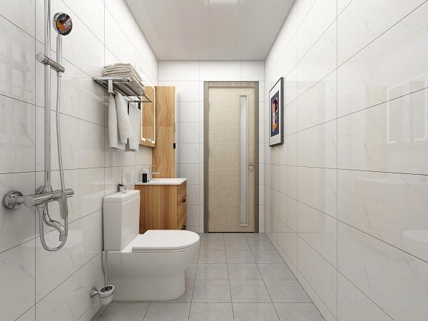 高陵家庭装修，卫生间地面比客厅地面低多少合适?