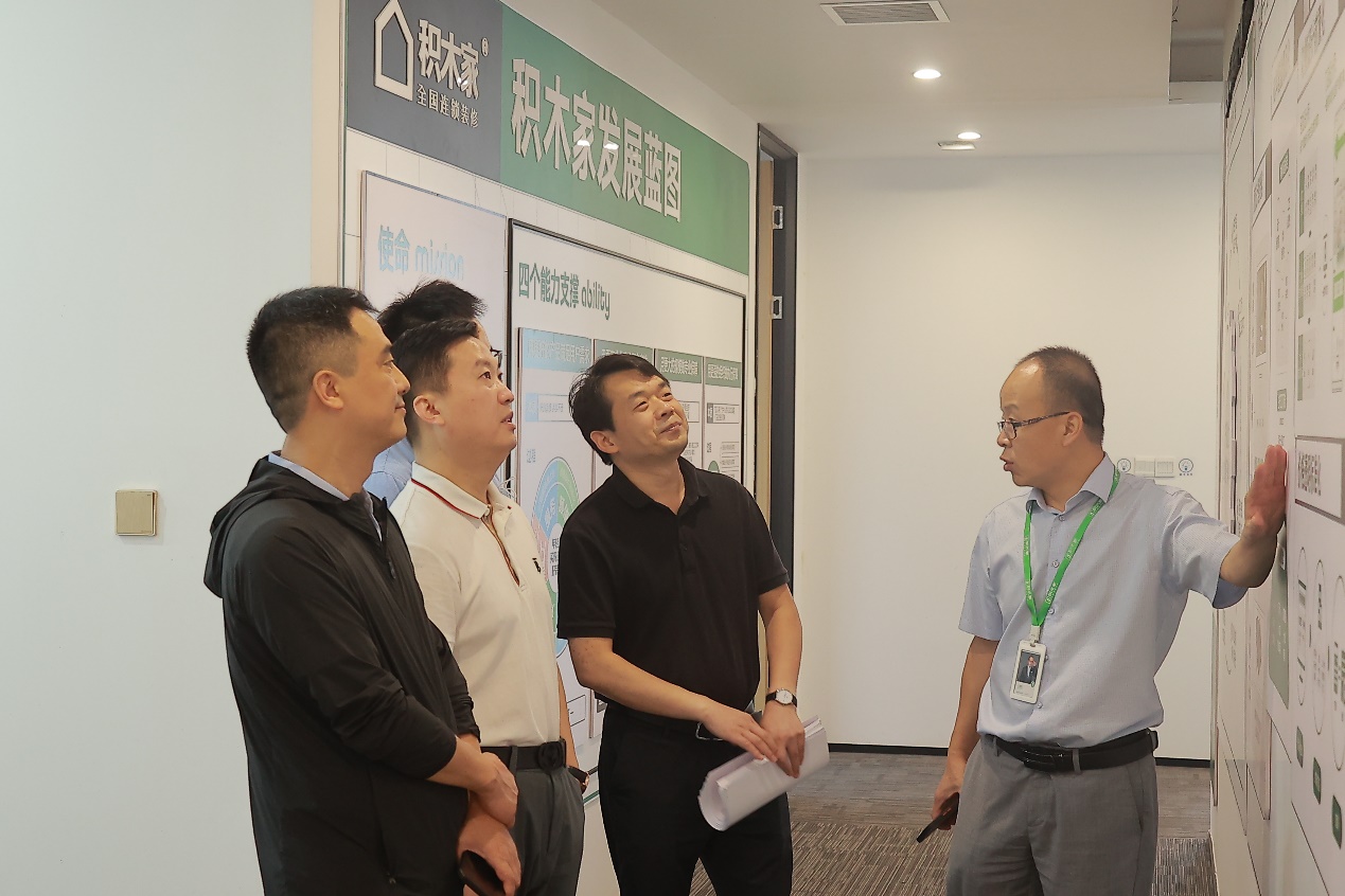 西安市市場監(jiān)督管理局領(lǐng)導(dǎo)蒞臨積木家調(diào)研指導(dǎo)工作!
